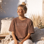 Bible in One Hand Coffee in the Other Comfort Colors Christian Shirt – Faith & Coffee Tee for Women, Cozy Scripture Shirt