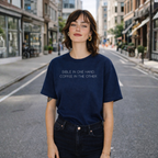 Bible in One Hand Coffee in the Other Comfort Colors Christian Shirt – Faith & Coffee Tee for Women, Cozy Scripture Shirt