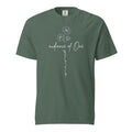 Boho Christian t-shirt with 'Audience of One' graphic on Comfort Colors cotton