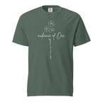 Boho Christian t-shirt with 'Audience of One' graphic on Comfort Colors cotton