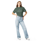 Boho Christian t-shirt with 'Audience of One' graphic on Comfort Colors cotton